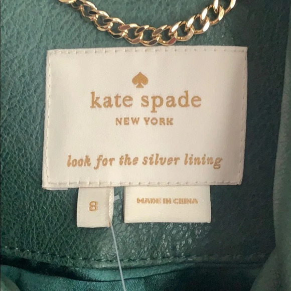 New KATE SPADE Alivia leather jacket - Picture 4 of 8